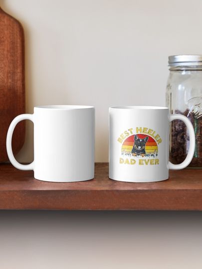 best Blue Heeler dad ever copy Coffee Mug
