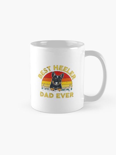 best Blue Heeler dad ever copy Coffee Mug