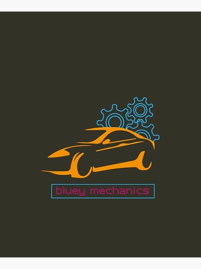 BlueyDad mechanics                      Apron