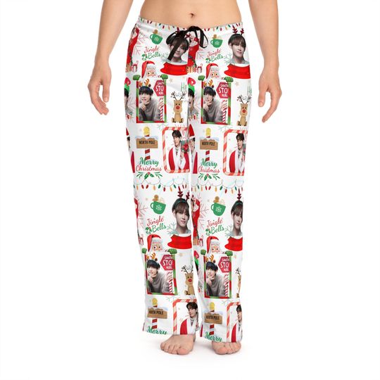BTS Taehyung Christmas Womens Pajama Pants