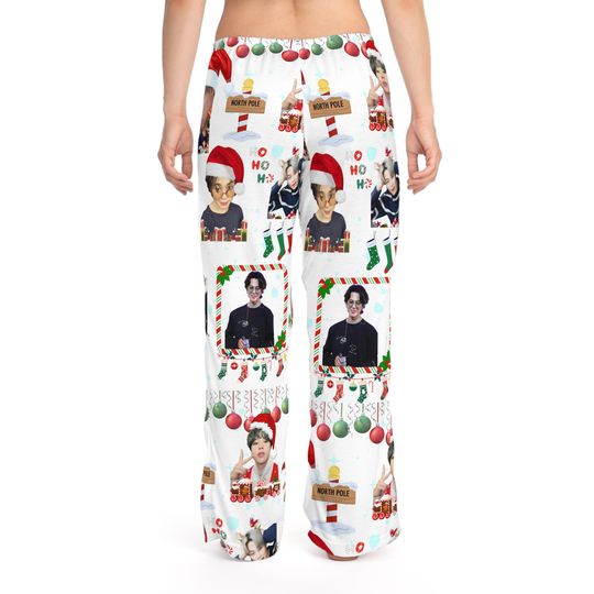 BTS Jimin Christmas Womens Pajama Pants