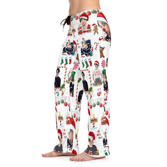 BTS Jimin Christmas Womens Pajama Pants