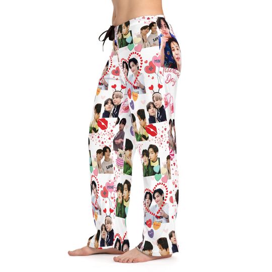 BTS Vmin Valentines Day Womens Pajama Pants