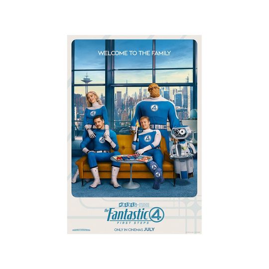The Fantastic Four: First Steps Movie Poster