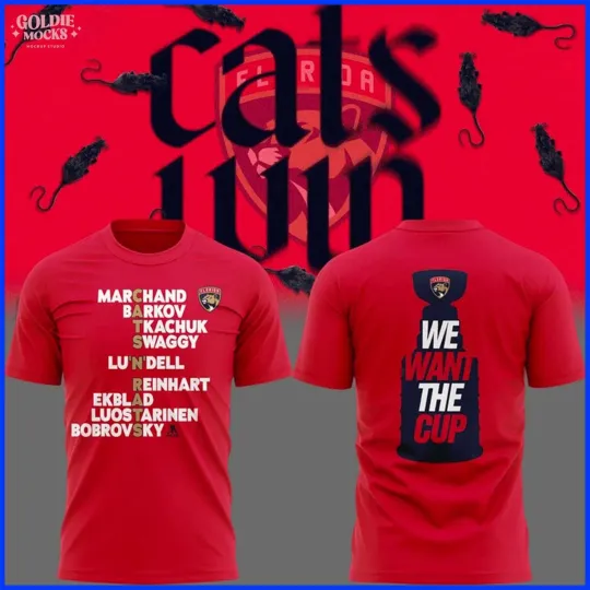 Stanley Cup 2025 Florida Panthers Champions T-Shirt