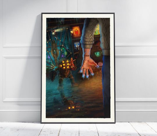 BIOSHOCK 1 Game Poster | Game Art | Horror Game