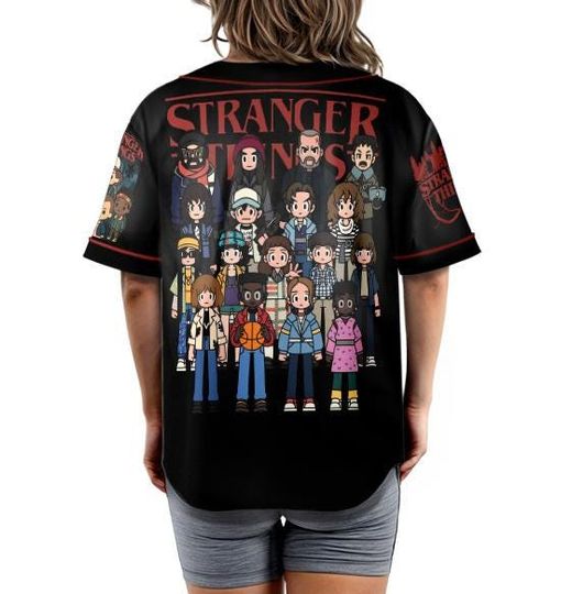 Stranger Things Baseball Jersey