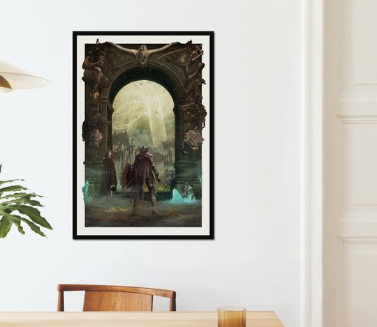 ELDEN RING | Game Poster | Game Art | Horror Game | Print | Room Decor | Wall Art