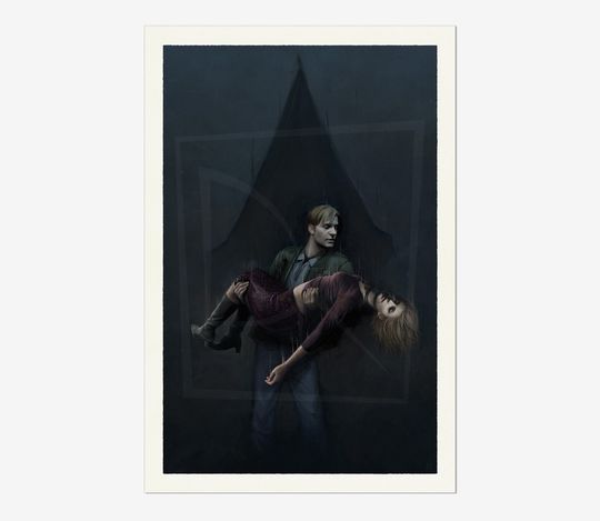 SILENT HILL 2 Game Poster | Game Art | Horror Game | Print | Room Decor | Wall Art
