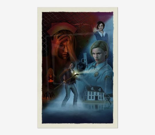 SILENT HILL Game Poster | Game Art | Horror Game | Print | Room Decor | Wall Art