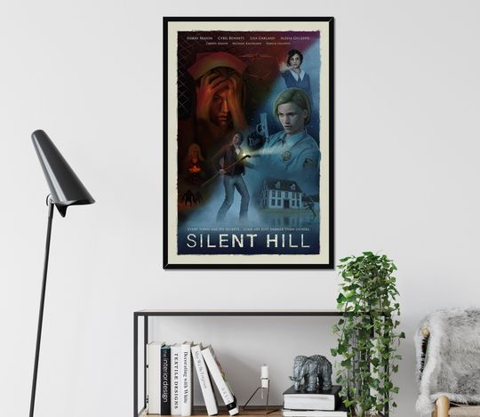 SILENT HILL Game Poster | Game Art | Horror Game | Print | Room Decor | Wall Art