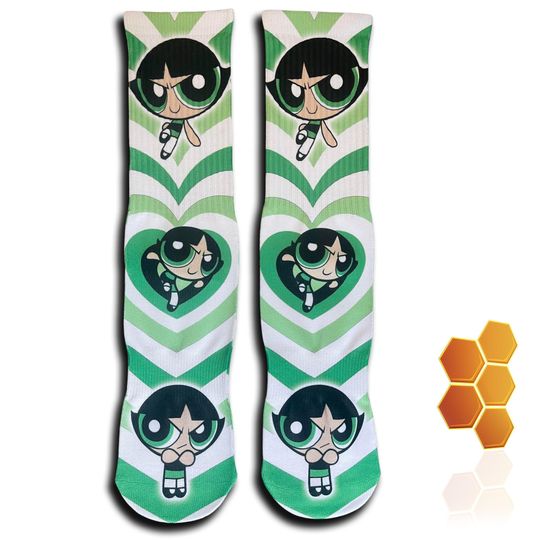 Buttercup Socks PowerPuff Girls