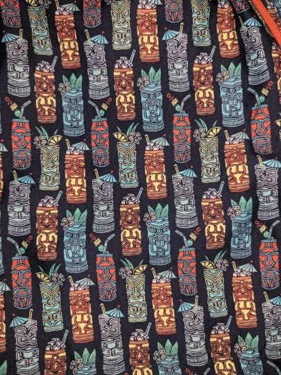 Caribbean Swimwear mens 2 piece set swim shorts large & button down shirt Medium