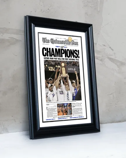 Florida Gators Basketball Championship - 2006, 2007 & 2025
