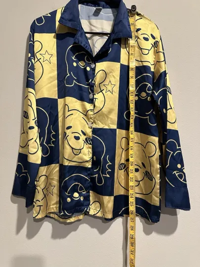 Winnie the Pooh Satin Pajama Set Long Sleeve Disney