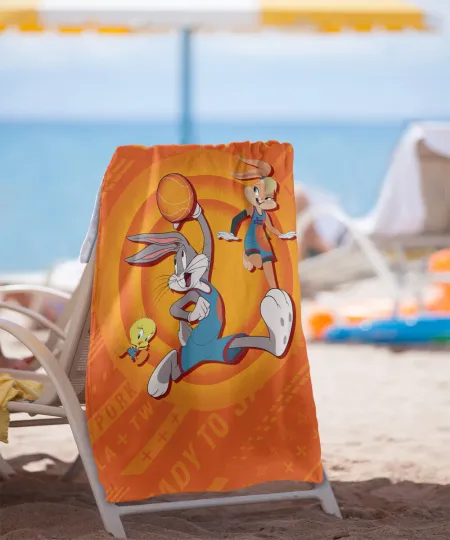 Space Jam: A New Legacy Space Dunk Officially Licensed Beach Towel 30"x60"