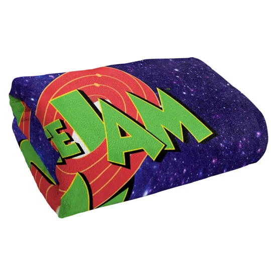 Space Jam SJ Logo Beach Towel 30"x60"
