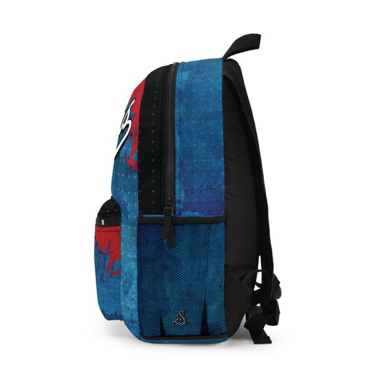 LA Dodgers Backpack - Blue Sporty School Bag, Baseball Fan Gift, Travel Backpack, Back to School Essential