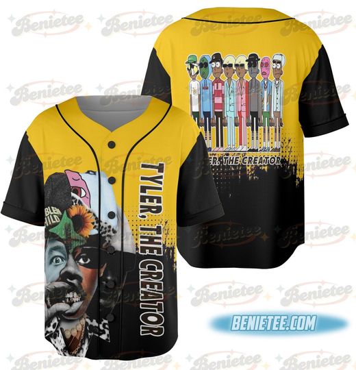 Novelty Tyler the Creator Meme Baseball Jersey