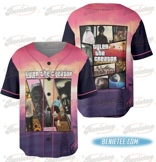 Tyler The Creator Tour 2025 Baseball Jersey