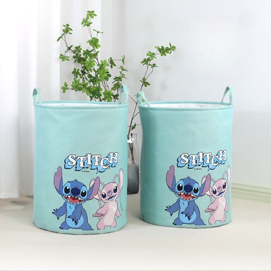 Stitch Cartoon Storage Basket