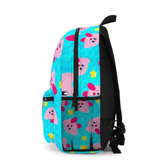 Kirby Pink and Blue Backpack