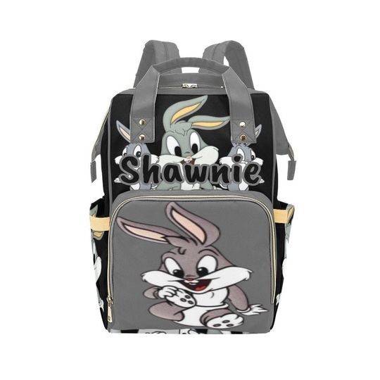 Bunny Diaper Bag | Personalized Baby Backpack for New Parents