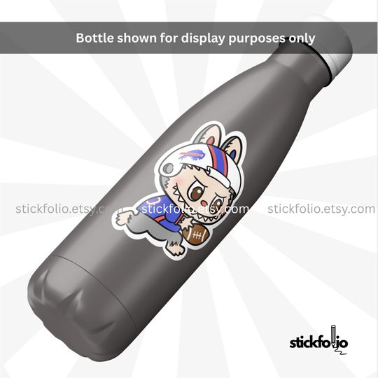 Buffalo Bills Labubu Sticker