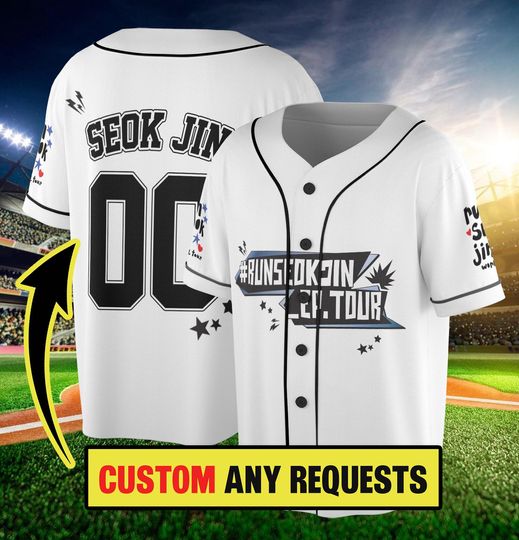 BTS Jin 'Run Seokjin' Tour Jersey