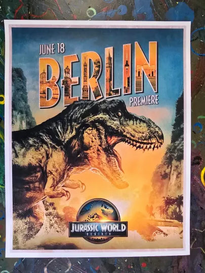 Jurassic World Rebirth Premium Matte Vertical Poster