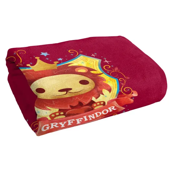 Harry Potter Watercolor Gryffindor Crest Licensed Beach Towel 30"x60"