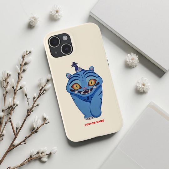 Personalized Kpop Demon Hunter Tiger iPhone Case, Cute Animal Gift