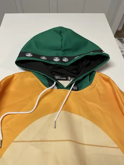 Gearhumans Men’s 3D Bowser Hoodie Apparel Pullover XL