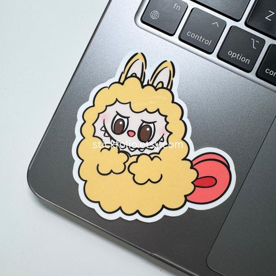 Labubu Fried Shrimp Sticker