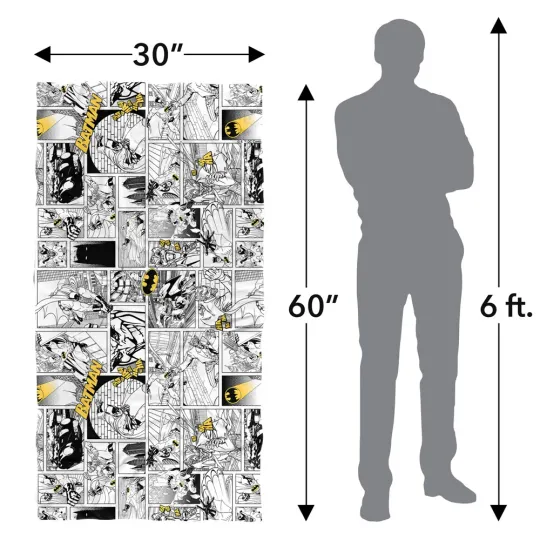 Batman Comic All Over Officially Licensed Beach Towel 30"x60"
