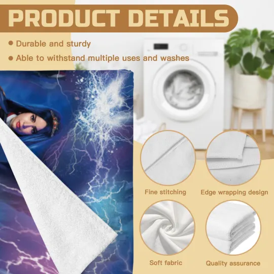 Descendants Beach Towel Quick Drying Microfiber Cozy Lightweight 30"x60"