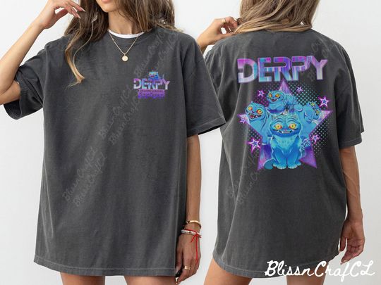 Kpop Demon Hunter Derpy Tiger 2 sides Shirt, Derpy the Tiger And Bird Demon Hunter Tiger Shirt, Saja Boys Shirt, Gift for Saja Boys fans