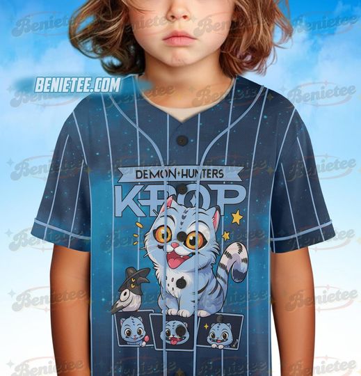 Kpop Demon Hunters Tiger Baseball Jersey