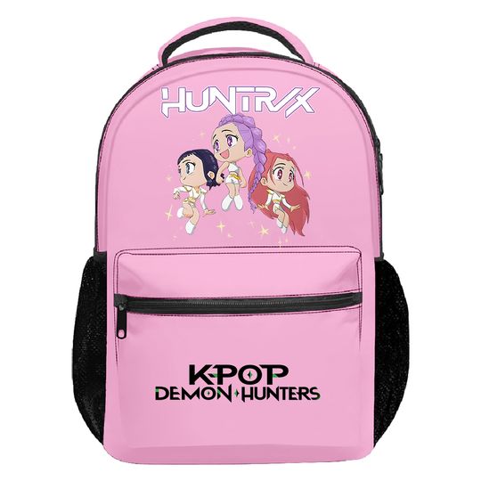 KPop Demon Hunters Backpack Unisex Travel Bag Casual Daypack