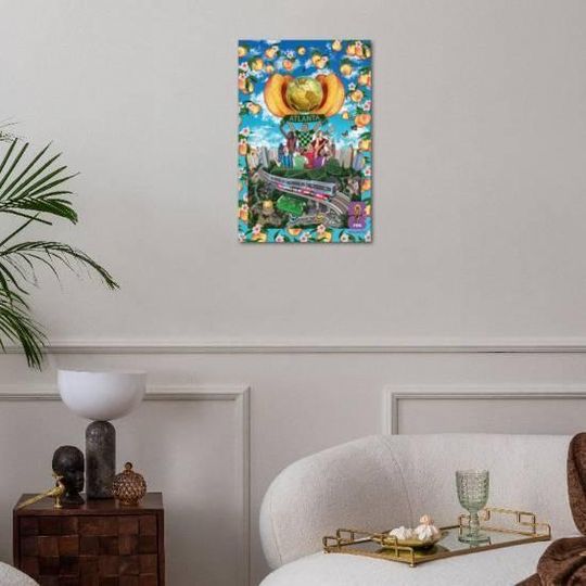 World Cup 2026 Atlanta Poster Wall Art