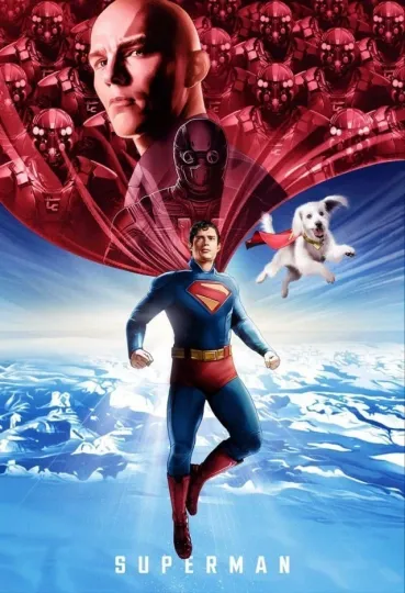 New Superman 2025 Movie Poster