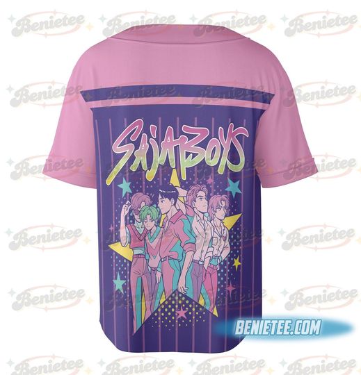 Saja Boys Kpop Demon Hunters Baseball Jersey
