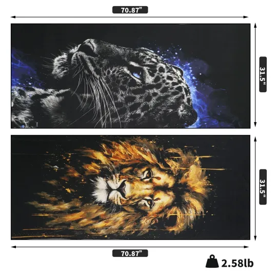 2 Pack Oversized Beach Towels - 70"x32"Sand Free Lightweight Quick Dry Towel ...