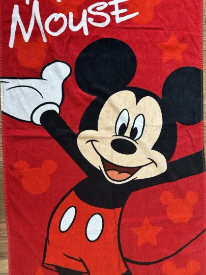 Disney Authentic Mickey Mouse Beach Towel
