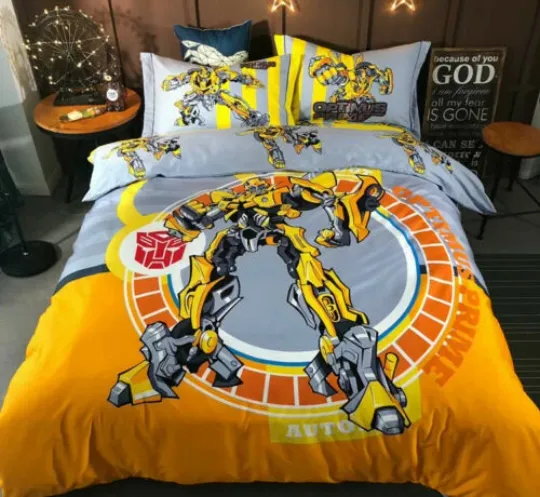 Transformers Bumblebee Bedding Set