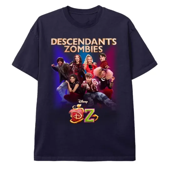 Descendants Zombies Worlds Collide Tour 2025 T-Shirt