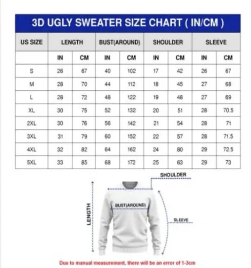 Christmas Trump Sweater- Make Christmas Great Again Ugly Sweater