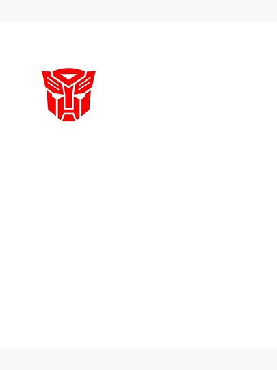 Transformers Red Autobot Symbol Backpack