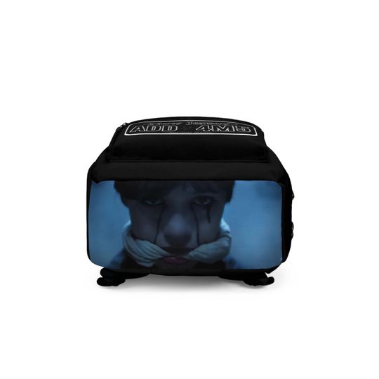 Wednesday Addams Inspired Backpack | Gothic Style School Bag | Backpack