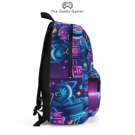 Personalized Gamer Backpack, Gamer Gift, Creeper Bookbag, Gifts For Kids